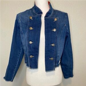 Tommy Hilfiger Military Denim Jacket Size M,